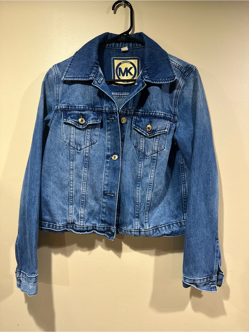 Michael Kors Medium Blue Denim Jean Jacket - Women's